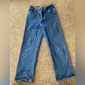 Levi’s ribcage jeans